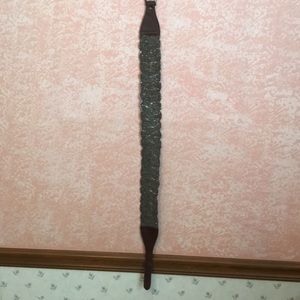 Anthropologie beaded belt